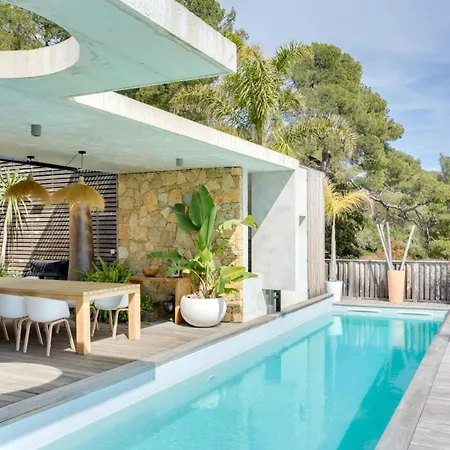 Vue Mer, Piscine, Jacuzzi, Villa Hyeres